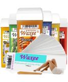 6x 100ml Roller ROLL ON WAX CARTRIDGE + 100 strips Body & Leg Waxee - NEW FORMULA - Buy Online on GoSupps.com