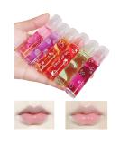 Gireatick 6PCS Fruity Flavors Lip Oil Set | Long-Lasting Moisturizing Balm | Roll-On Gloss Set | Strawberry, Orange, Grape, Avocado, Cherry, Peach | Glossy Lip Makeup | Transparent Lip Gloss - Buy Online on GoSupps.com