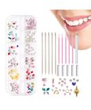 Tooth Jewelry Set - Removable Gem Crystal Tooth Decorations | Dental Edelstein Accessories - Buy Online on GoSupps.com