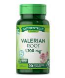 Nature's Truth Valerian Root 1200 mg Supplement, 90 Count - Buy Online on GoSupps.com