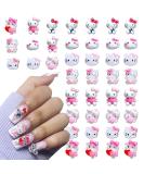 Hello Kitty Nail Charms - 3D Kawaii Cat Design Rhinestones for DIY Nail Art & Phone Case Decoration - Buy Online on GoSupps.com
