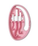Tick Twister Clipbox - 3 Tick Removers for Dogs Cats Horses & Humans | Original French Made (Pink) - Easy Tick Removal - Buy Online on GoSupps.com