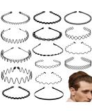 BOYIVI Metal Headband Set - 15 Pieces, Adjustable Unisex Hair Bands for Home, Outdoor, Sports & Yoga - Buy Online on GoSupps.com