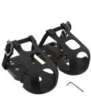 CyclingDeal Toe Clips Cage - Peloton Bike Compatible Look Delta Pedals Adapters - Dual Function Pedals for Sneakers - Classic Model - Buy Online on GoSupps.com