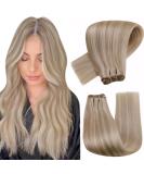Shop Hetto Remy Real Hair Extensions | #18/613 Ash Blond | 12 Inch 70g - Perfect for a Natural Look! - Buy Online on GoSupps.com