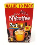 NY Coffee 3in1 Coffee Sachets 140g (10 Sachets) - Box of 10 (Total 100 Sachets) - Buy Online on GoSupps.com