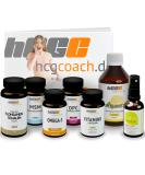 HCGC Original Base Package with Push-It Activator Spray | 30 Days Nutritional Supplements & 21-Day Metabolic Cure + 9 Days Free | Speedboost Beverage Concentrate (Lemon) - International Shipping Available - Buy Online on GoSupps.com