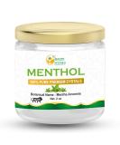Herbs Botanica 100% Pure Menthol Crystals - Aromatherapy Congestion Relief Cold & Flu Soothing Food Grade 2 oz - Ideal for Cosmetics Salves & Soap Making - Buy Online on GoSupps.com