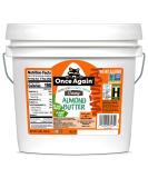 Once Again Natural Creamy Almond Butter 9lbs - Lightly Toasted, Salt Free, Vegan, Gluten Free, Kosher - Buy Online on GoSupps.com