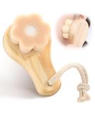 Caliee Manual Facial Cleansing Brush - Ultra Soft Wooden Face Brush for Men & Women - Exfoliator & Makeup Applicator for Deep Pore Cleaning | International Shipping Available - Buy Online on GoSupps.com