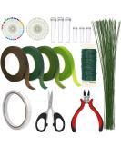 Floral Arrangement Kit 17 Pieces Flower Tools Include Floral Wire Cutter Scissor Floral Tape 22 Gauge Paddle Wire 26 Gauge Stem Wire Pearl Corsage Pin Bouquet Wrap Florist shears - Buy Online on GoSupps.com