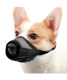 Mayerzon Adjustable Dog Muzzle - Breathable Airline Approved for Small Medium & Large Dogs | Black S - Prevent Biting Barking & Chewing - Buy Online on GoSupps.com