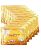 Premium Crystal Gold Collagen Eye Masks | Anti-Aging Hydration with Lavender Oil & Hyaluronic Acid 3 Pack Skin Care Patches - Buy Online on GoSupps.com