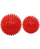 Igelball Hard Massage Ball - Nubby Massage Ball for Foot Hand & Back Pain Relief | Ideal for Plantar Fasciitis & Muscle Recovery (Red) - Buy Online on GoSupps.com