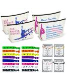 24Pcs Gymnastics Gifts for Girls - Makeup Bags, Hair Ties, Wish Bracelets | Gymnast Coach Enthusiast Set - Buy Online on GoSupps.com