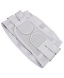 FOMIYES Sports Men's Lumbar Brace - Adjustable Waist Support for Gym & Daily Use | Silver 105x23x1CM - Buy Online on GoSupps.com