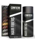 Keratin Hair Fibers for Men & Women - Instant Thicker & Fuller Hair Black 15g | Fill Fine or Thinning Hair - Buy Online on GoSupps.com