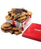 Davids Cookies Gourmet Assorted Cookies and Brownies Gift Basket - 12 x 1.5oz fresh baked cookies and 10 x 2oz individually wrapped brownies - Ideal Gift for Corporate Birthday Fathers Mothers Day Get Well and Other Speci - Buy Online on GoSupps.com