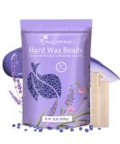 Mallowwax Lavender Hard Wax Beads 2LB - Natural & Hypoallergenic Formula for Hair Removal - Ideal for Sensitive Areas - At-Home Use - Buy Online on GoSupps.com