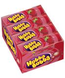 Hubba Bubba Chewing Gum | Strawberry | 20 packs (20 x 5 pieces) 700 g - Buy Online on GoSupps.com
