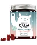 Highly dosed Ashwagandha Gummy Bears - Ashwagandha 150Mg Ashwagandha- Vitamin B Complex for a Normal Function of The Nervous System - Monthly Supply - Bears With Benefits Keepin' It Calm - Buy Online on GoSupps.com