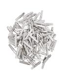 JZK 50 Silver Metal Duckbill Hair Clips - 6cm Crocodile Clips for Home Salon & DIY - Perfect for Girls & Women - Buy Online on GoSupps.com