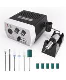 JSDA JD 400 Premium Nail Miller - Professional Electric Nail Cutter for Gel Nails 30 000 RPM Includes 6 Bits | Perfect for Home & Studio Use - Buy Online on GoSupps.com