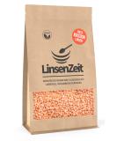 LinsenZeit Red Masoor Lentils 600g - Vegan Protein Source | Premium Quality Red Lentils | No Additives - Buy Online on GoSupps.com