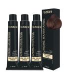 Femmas 3x Dark Blonde Gold 6.3 - Professional Cream Hair Color with Argan Oil Keratin & Ceramides | Permanent Hair Dye for Radiant Durable Results | 100ml - Buy Online on GoSupps.com