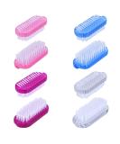 Yebeauty Nail Brushes 8-Pack Dual-Sided Fingernail Cleaner for Hand & Toe Scrubbing | Pedicure Nail Scrubber Kit - Buy Online on GoSupps.com