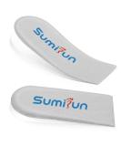 Sumifun Adjustable Orthopedic Heel Lift - 2 Layer Shoe Lift for Uneven Legs & Pain Relief | Gray Large - Buy Online on GoSupps.com