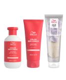 Wella Professionals Color Fresh Mask Temporary Colour Refresh Treatment Semi-Permanent Hair Dye Hair Gloss Treatment for Blonde Hair Pearl Blonde Hair Dye & Invigo Color Brilliance Colour Protection Shampoo & Conditioner - Buy Online on GoSupps.com