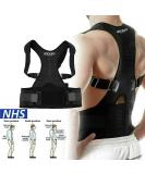 walgreen Xample Magnetic Back Support Belt Brace Lumbar Posture Corrector Pain Shoulder Neoprene Back Brace Posture Corrector Spinal Support for Women and Men (Small) - Buy Online on GoSupps.com