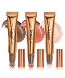Yeweian 3PCS Liquid Contour Beauty Wand Set - Cream Bronzer, Blush, Highlighter Sticks - Cruelty-free & Blendable - Natural Matte Finish - Buy Online on GoSupps.com