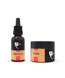 G LDs Beard Care Set - Premium Beard Oil & Balm (30ml Each) | International Shipping Available - Buy Online on GoSupps.com