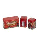 New English Teas British Traditions London Bus 3x Mini Tea Tin Gift Pack with Teabags & Loose-Leaf Tea English Tea 1 Count (Pack of 1) - Buy Online on GoSupps.com