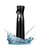Continuous Mist Spray Bottle for Hair Plants & Cleaning - 300ml Black - Buy Online on GoSupps.com