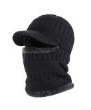 TAGVO Winter Knitted Balaclava Beanie Hat for Cycling Ski Mask - Universal Size, Black/Gray - Buy Online on GoSupps.com