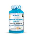 Ashwagandha Sensoril Capsules - 250mg with 10% Withanolides | High Dose Ashwagandha with Vitamin B3 & B5 | 100 Vegan Capsules for 100 Days - Optimize Stress & Wellness - Buy Online on GoSupps.com