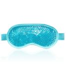 Cooling Eye Mask - Gel Pearl Cold Therapy for Swollen & Tired Eyes | Reusable Sleep Relaxation Mask - International Shipping - Buy Online on GoSupps.com