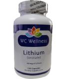 WC Wellness Lithium Orotate - Premium Quality Mood Support Supplement - Buy Online on GoSupps.com