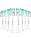 8 Pack Replacement Brush Heads for Philips Sonicare Electric Toothbrush - Compatible with Snap-on Phillips Sonic Care - Dental Care Accessory - Buy Online on GoSupps.com
