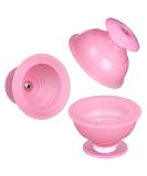 Scarlet Health Cupping Glass Campana Med Set | 12 BPA-Free Silicone Bells for Professional Massage | 45mm Diameter | Ideal for Men & Women - Pink - Buy Online on GoSupps.com