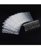 SAVITA 10 Sheets/240pcs Double Sided Nail Adhesive Tabs Waterproof Breathable Jelly Adhesive Tab Glue Sticker for Fake Nails - Buy Online on GoSupps.com