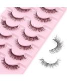 Parriparri Cat Eye Fluffy Wispy False Eyelashes - Natural Look 7 Pairs Mink 02 - Buy Online on GoSupps.com