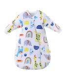 MIKAFEN 100% Organic Cotton Baby Sleeping Bag 3.5Tog | Long Sleeves | Elephant Design | 32-36in/18-30 Months | Winter Essential - Buy Online on GoSupps.com