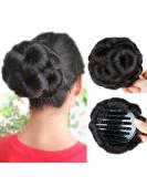 HANNE Synthetic Chignon Ponytail Hair Extension - Natural Black - Buy Online on GoSupps.com