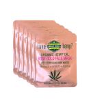 Rose Gold Face Mask with Moroccan Rose Water and Pure Organic Hemp Seed Oil 6 Pack Bundle. - Buy Online on GoSupps.com
