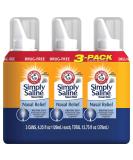 Simply Saline Adult Nasal Mist Original 4.25 Oz 3 Pack - Giant Size Multi-Size Solution - Buy Online on GoSupps.com