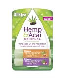 Blistex Hemp & Acai Renewal, 2 count 1 - Buy Online on GoSupps.com